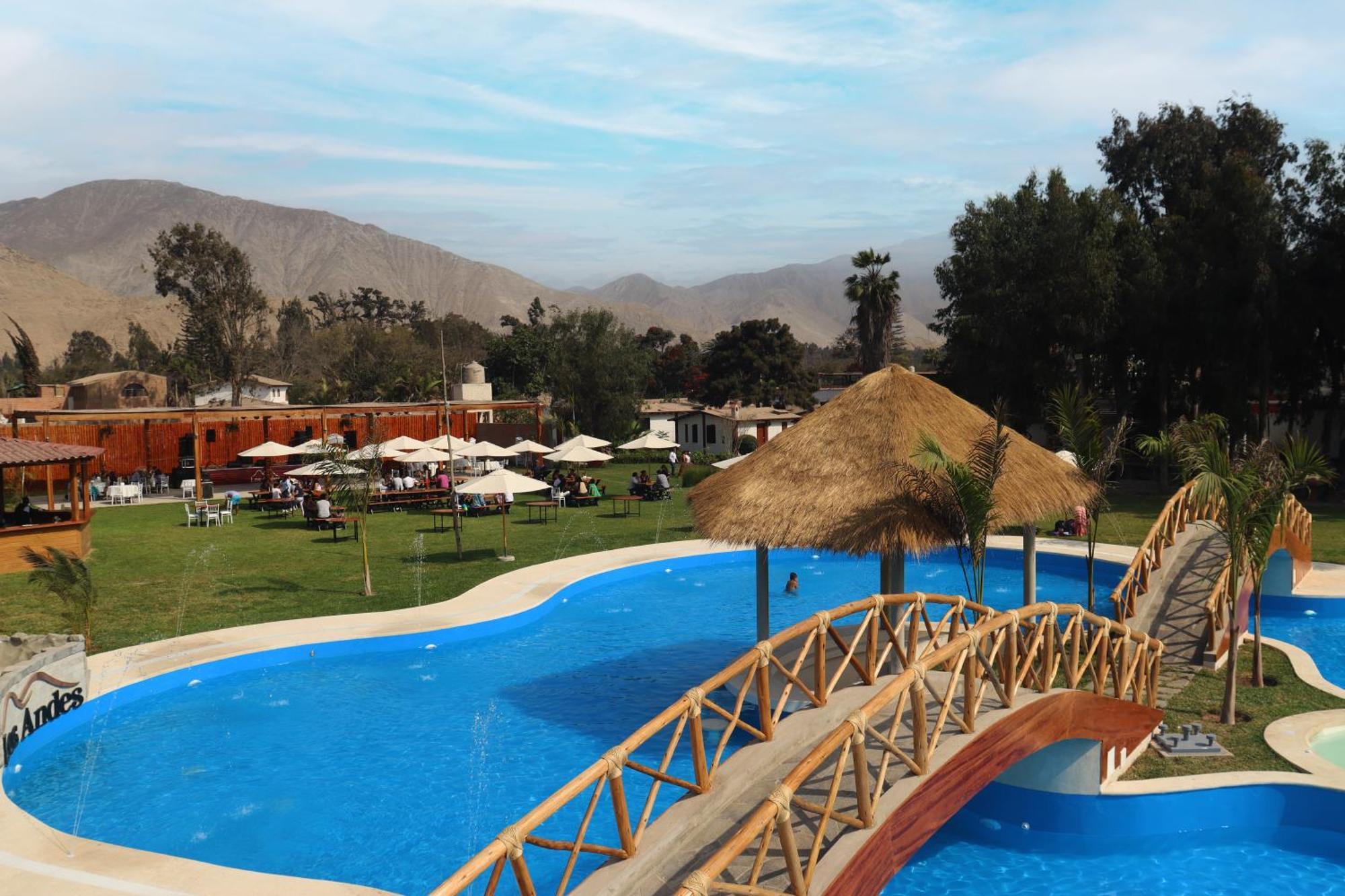 Los Andes - Restaurant & Bungalows Cieneguilla Zewnętrze zdjęcie