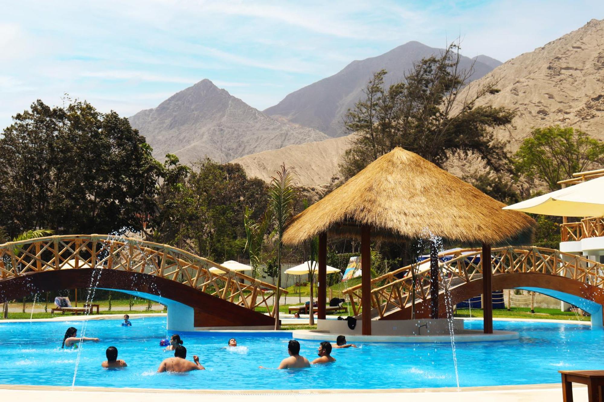 Los Andes - Restaurant & Bungalows Cieneguilla Zewnętrze zdjęcie